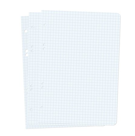 simsearch:400-06924810,k - Three blank sheets of paper sheet. Vector illustration. Stock Photo - Budget Royalty-Free & Subscription, Code: 400-06628474