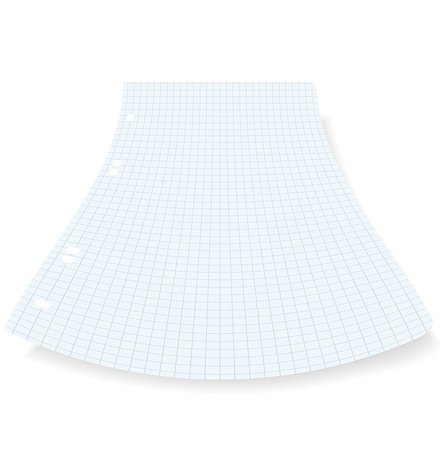 simsearch:400-06924810,k - White squared blank white paper sheet. Vector illustration. Stock Photo - Budget Royalty-Free & Subscription, Code: 400-06628470