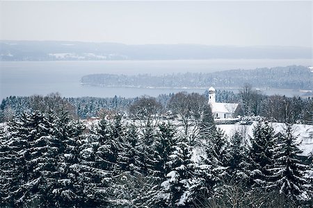 An image of the Starnberg Lake in Bavaria Germany - Tutzing Stock Photo - Budget Royalty-Free & Subscription, Code: 400-06633786