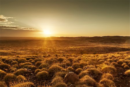 An image of a beautiful sunset in Australia Stock Photo - Budget Royalty-Free & Subscription, Code: 400-06633804