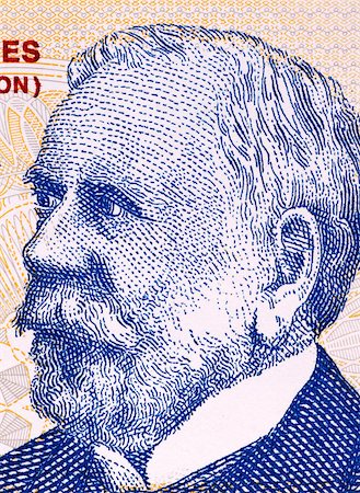 simsearch:400-06645313,k - Dardo Rocha (1838-1921) on 2 Pesos 2002 Banknote from Argentina. Argentine naval officer, lawyer and politician. Stock Photo - Budget Royalty-Free & Subscription, Code: 400-06645318