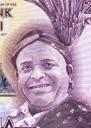 simsearch:400-06645344,k - Inkosi Ya Makhosi M' Mbelwa II on 20 Kwacha 2012 Banknote from Malawi. Photographie de stock - Aubaine LD & Abonnement, Code: 400-06645334
