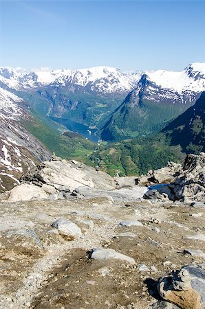 simsearch:400-05314678,k - Norway Hellesylt - Geiranger North Europe travel destination Photographie de stock - Aubaine LD & Abonnement, Code: 400-06642437