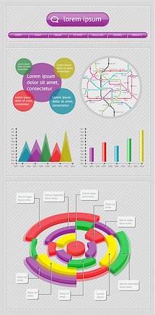 simsearch:400-06867961,k - Infographics  and web elements. EPS10 vector illustration Stock Photo - Budget Royalty-Free & Subscription, Code: 400-06687480