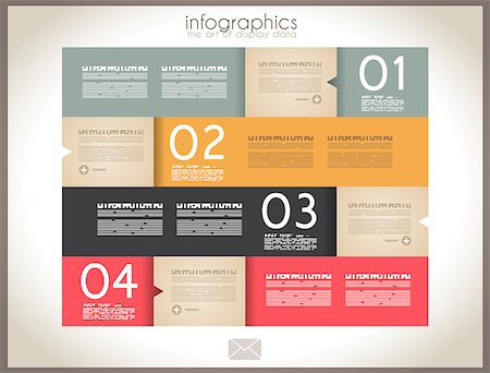 report document icon - Infographic design - original paper geometric shape with shadows. Ideal for statistic data display. Stock Photo - Budget Royalty-Free & Subscription, Code: 400-06687535