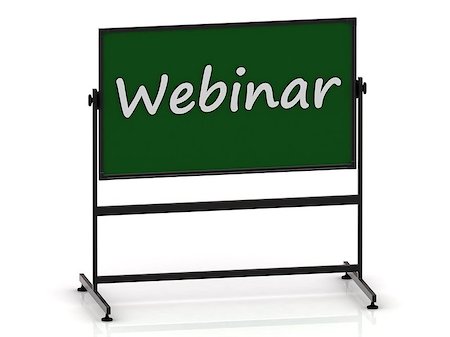 simsearch:400-06701245,k - Webinar on school green board isolated on white Foto de stock - Super Valor sin royalties y Suscripción, Código: 400-06695148