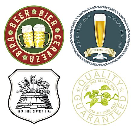 beer emblem Stock Photo - Budget Royalty-Free & Subscription, Code: 400-06695790