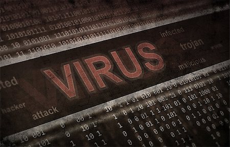 simsearch:400-07629041,k - computer virus detection. Spyware concept. Grunge background Foto de stock - Super Valor sin royalties y Suscripción, Código: 400-06699162