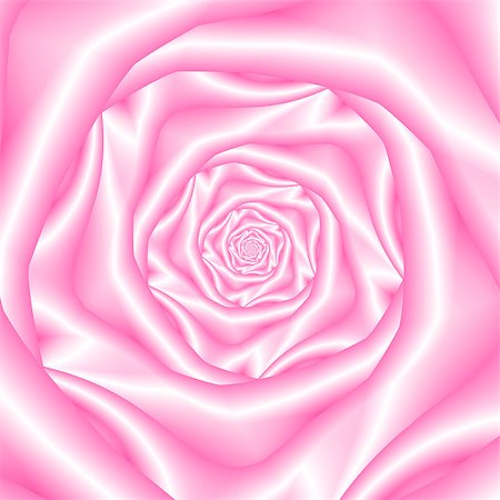 simsearch:400-06699301,k - Digital abstract fractal image with a spiral rose design in light pink. Stock Photo - Budget Royalty-Free & Subscription, Code: 400-06699301