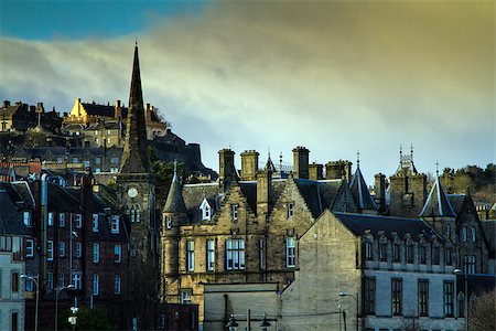 A Shot of Old Stirling Town in Scotland Stock Photo - Budget Royalty-Free & Subscription, Code: 400-06692261