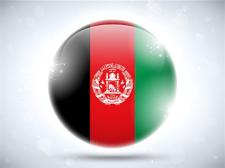 simsearch:400-06365557,k - Vector - Afghanistan Flag Glossy Button Photographie de stock - Aubaine LD & Abonnement, Code: 400-06736353