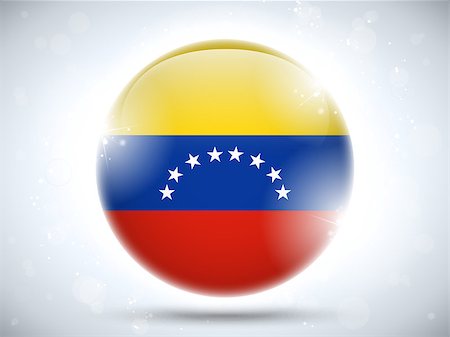 simsearch:400-07032470,k - Vector - Venezuela Flag Glossy Button Photographie de stock - Aubaine LD & Abonnement, Code: 400-06736394