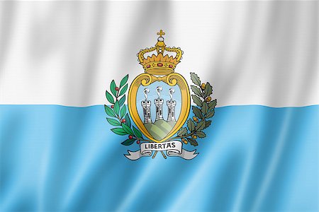 simsearch:400-06745053,k - San Marino flag, three dimensional render, satin texture Stock Photo - Budget Royalty-Free & Subscription, Code: 400-06737602