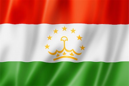 simsearch:400-08250314,k - Tajikistan flag, three dimensional render, satin texture Stock Photo - Budget Royalty-Free & Subscription, Code: 400-06737617