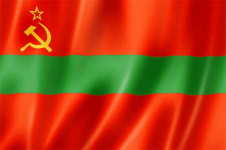 simsearch:400-06737620,k - Transnistria State flag, three dimensional render, satin texture Photographie de stock - Aubaine LD & Abonnement, Code: 400-06737620