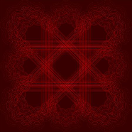 espirógrafo - Abstract background with red spirograf pattern Foto de stock - Royalty-Free Super Valor e Assinatura, Número: 400-06738132