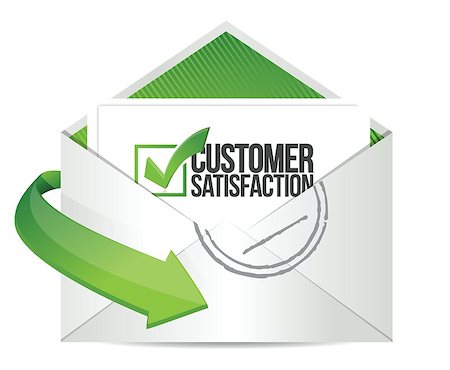 customer support mail message communication concept illustration design Foto de stock - Super Valor sin royalties y Suscripción, Código: 400-06738243