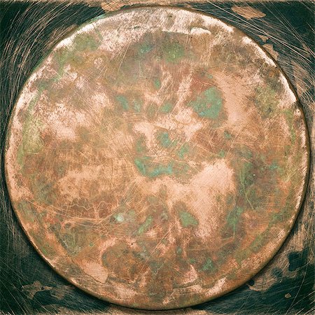 simsearch:400-06389857,k - Copper plate texture, old metal background. Foto de stock - Royalty-Free Super Valor e Assinatura, Número: 400-06739347