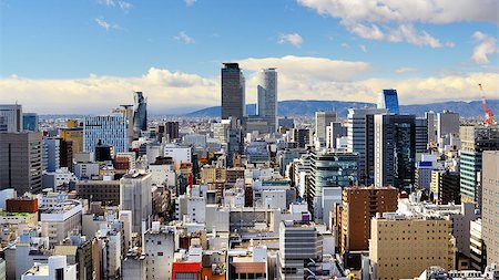 Skyline of downtown Nagoya, Japan in the autumn. Photographie de stock - Aubaine LD & Abonnement, Code: 400-06739469