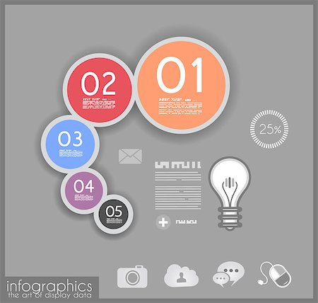 Infographic design for product ranking - original paper geometric shape with shadows. Ideal for statistic data display. Stock Photo - Budget Royalty-Free & Subscription, Code: 400-06733494