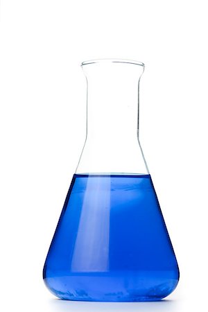 Erlenmeyer against a white background Stock Photo - Budget Royalty-Free & Subscription, Code: 400-06733719