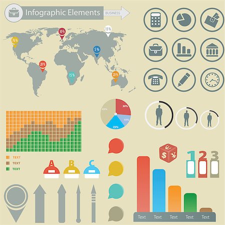 Infographic elements. Business. For you design Stock Photo - Budget Royalty-Free & Subscription, Code: 400-06745606