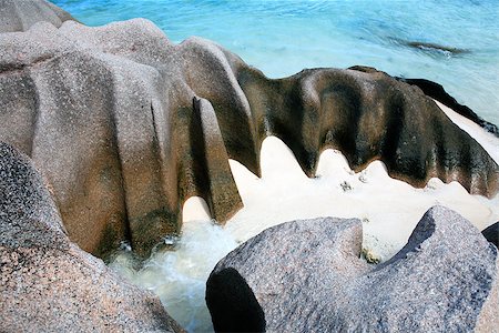 anse source d'argent in la digue in seychelles island Foto de stock - Super Valor sin royalties y Suscripción, Código: 400-06746507