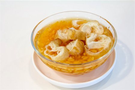 simsearch:400-06750784,k - Split Mung Beans Sweet Dessert (Tau Suan) with Fried Dough Fritters (You Tiao) Photographie de stock - Aubaine LD & Abonnement, Code: 400-06748032