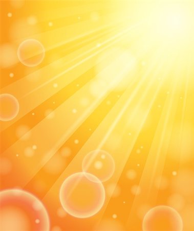 sun designs vector - Abstract image with sunlight rays 1 - eps10 vector illustration. Stock Photo - Budget Royalty-Free & Subscription, Code: 400-06749052