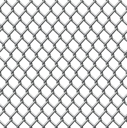 simsearch:695-05778726,k - An illustration of a seamlessly tillable chain link fence pattern Photographie de stock - Aubaine LD & Abonnement, Code: 400-06749469