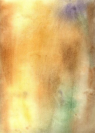 Bright watercolor background with shades of brown with spots of paint on wet paper. Watercolor composition Stock Photo - Budget Royalty-Free & Subscription, Code: 400-06741808