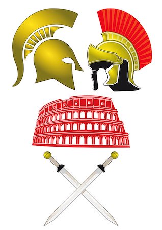 Legionnaires and Gladiator Stock Photo - Budget Royalty-Free & Subscription, Code: 400-06741872