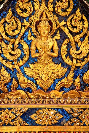 simsearch:400-05344732,k - temple decoration in grand palace of bangkok thailand Stock Photo - Budget Royalty-Free & Subscription, Code: 400-06742008