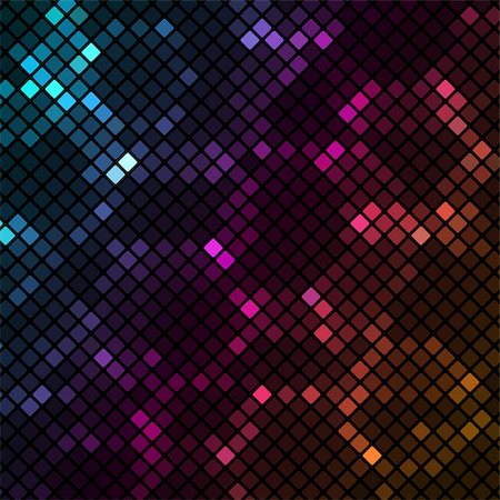 simsearch:400-05704498,k - Mosaic with colourful hexagons background, vector illustration Photographie de stock - Aubaine LD & Abonnement, Code: 400-06742643