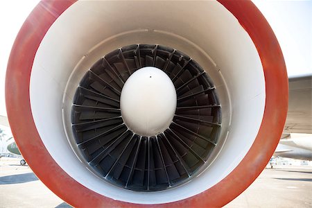 close up of aircraft jet engine in Airport Stock Photo - Budget Royalty-Free & Subscription, Code: 400-06742782