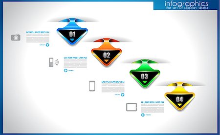 simsearch:400-06766752,k - Infographic template for statistic data visualization. Modern composition to use like infochart, product ranking page or background for performance data graphics. Stock Photo - Budget Royalty-Free & Subscription, Code: 400-06742907