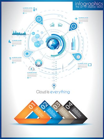 simsearch:400-06766752,k - Infographic template for statistic data visualization. Modern composition to use like infochart, product ranking page or background for performance data graphics. Stock Photo - Budget Royalty-Free & Subscription, Code: 400-06742916