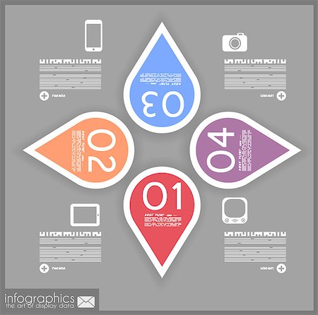 financial pie icon - Infographic design for product ranking - original paper geometric shape with shadows. Ideal for statistic data display. Stock Photo - Budget Royalty-Free & Subscription, Code: 400-06742927