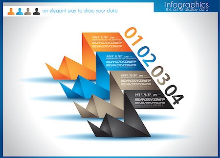 simsearch:400-06766752,k - Infographic template for statistic data visualization. Modern composition to use like infochart, product ranking page or background for performance data graphics. Stock Photo - Budget Royalty-Free & Subscription, Code: 400-06742931