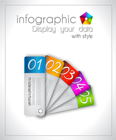 statistics design - Infographic design for product ranking - display your data with classs: original paper geometric shape with shadows. Ideal for statistics and infocharts. Stock Photo - Budget Royalty-Free & Subscription, Code: 400-06742978