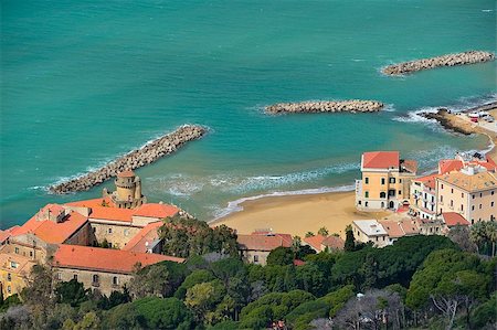 simsearch:400-06738203,k - Santa Maria view from Castellabate Stock Photo - Budget Royalty-Free & Subscription, Code: 400-06743242