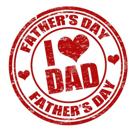 Grunge Father's day rubber stamp on white, vector illustration Stock Photo - Budget Royalty-Free & Subscription, Code: 400-06743746