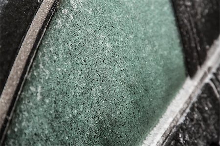 sleet - car under the icy crust Stock Photo - Budget Royalty-Free & Subscription, Code: 400-06758699