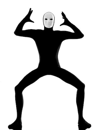 performer man mime with mask angry displeased on studio isolated on white background Stock Photo - Budget Royalty-Free & Subscription, Code: 400-06750025