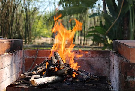 simsearch:649-05821475,k - Flames burning on a wood oven Stockbilder - Microstock & Abonnement, Bildnummer: 400-06750768