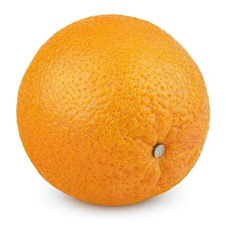 simsearch:873-06752688,k - Ripe orange fruit isolated on white with clipping path Photographie de stock - Aubaine LD & Abonnement, Code: 400-06751028