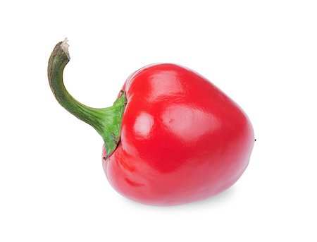 simsearch:400-05732421,k - red hot chilli pepper isolated on a white background Photographie de stock - Aubaine LD & Abonnement, Code: 400-06765197
