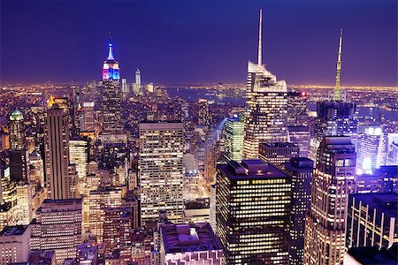 simsearch:400-08813469,k - New York City viewed from above. Stock Photo - Budget Royalty-Free & Subscription, Code: 400-06765591