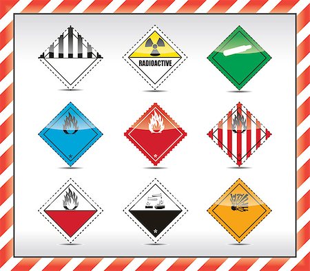 radiowelle - Danger symbols Stockbilder - Microstock & Abonnement, Bildnummer: 400-06765953