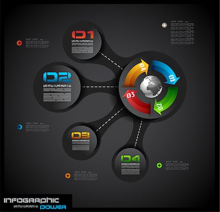 simsearch:400-06766752,k - Infographic design template with paper tags. Ideal to display information, ranking and statistics with orginal and modern style. Stock Photo - Budget Royalty-Free & Subscription, Code: 400-06766730